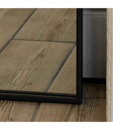 Yōko- Black Metal Gentle Arch Mirror - 200cm x 120cm