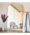 Yōko- Gold Metal Gentle Arch Mirror - 180cm x 105cm.