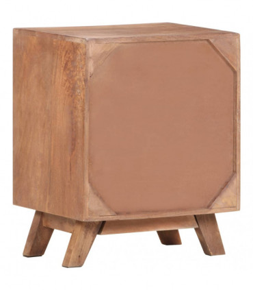 vidaXL Bedside Cabinet 40x30x50 cm Solid Mango Wood