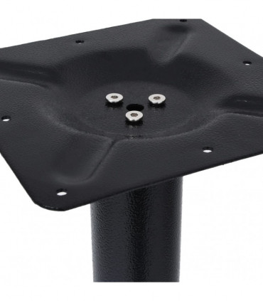 vidaXL Bistro Table Leg Black 76x76x107 cm Cast Iron