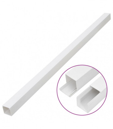 vidaXL Cable Trunking 150x50 mm 10 m PVC