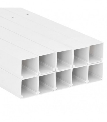 vidaXL Cable Trunking 150x50 mm 10 m PVC