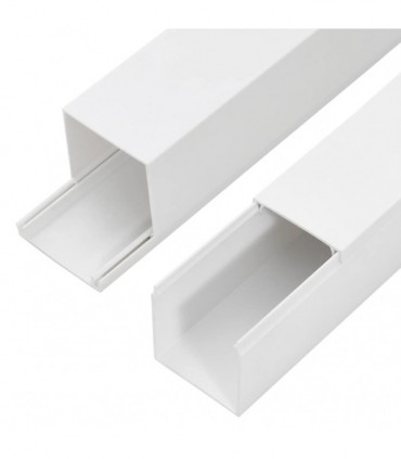 vidaXL Cable Trunking 150x50 mm 10 m PVC