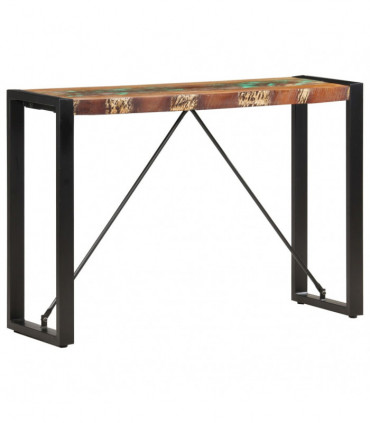 vidaXL Console Table 110x35x76 cm Solid Reclaimed Wood