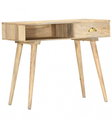 vidaXL Console Table 90x45x75 cm Solid Mango Wood