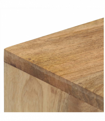 vidaXL Console Table 90x45x75 cm Solid Mango Wood