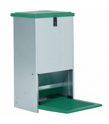 vidaXL Feedomatic Automatic Poultry Feeder with Treadle 20 kg