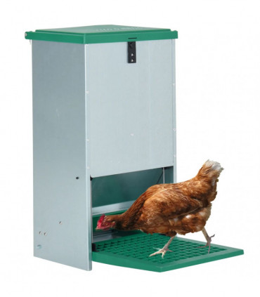 vidaXL Feedomatic Automatic Poultry Feeder with Treadle 20 kg