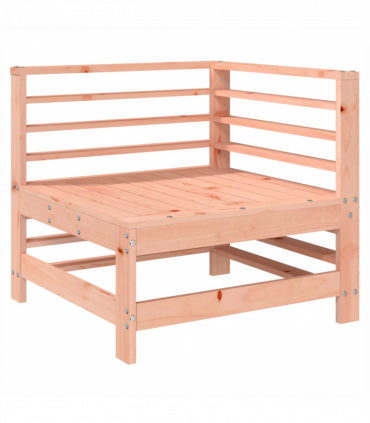 vidaXL Garden Corner Sofas 2 pcs Solid Wood Douglas