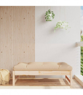 vidaXL Garden Footstool 120x80 cm Solid Wood Pine