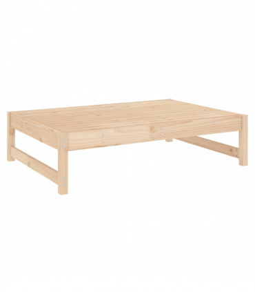 vidaXL Garden Footstool 120x80 cm Solid Wood Pine