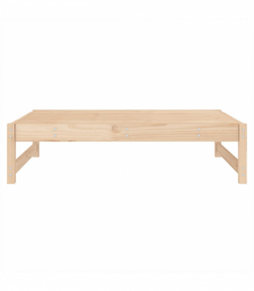vidaXL Garden Footstool 120x80 cm Solid Wood Pine