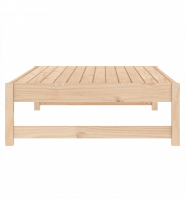 vidaXL Garden Footstool 120x80 cm Solid Wood Pine