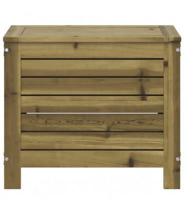 vidaXL Garden Footstool 62x31.5x52 cm Impregnated Wood Pine