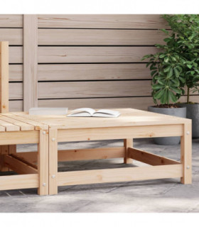 vidaXL Garden Footstool 70x70x30 cm Solid Wood Pine