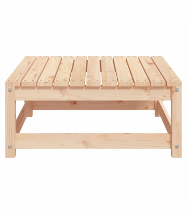 vidaXL Garden Footstool 70x70x30 cm Solid Wood Pine