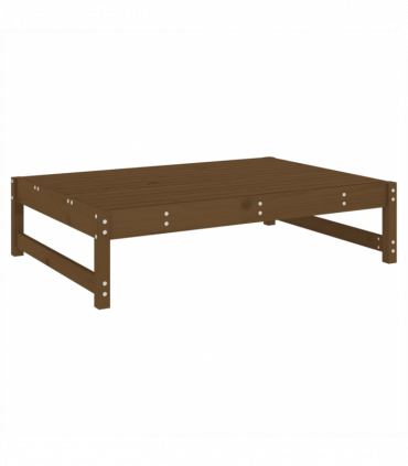 vidaXL Garden Footstool Honey Brown 120x80 cm Solid Wood Pine