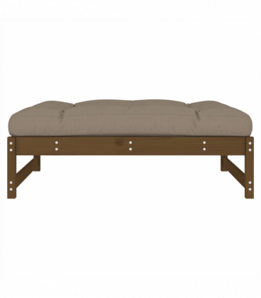 vidaXL Garden Footstool Honey Brown 120x80 cm Solid Wood Pine