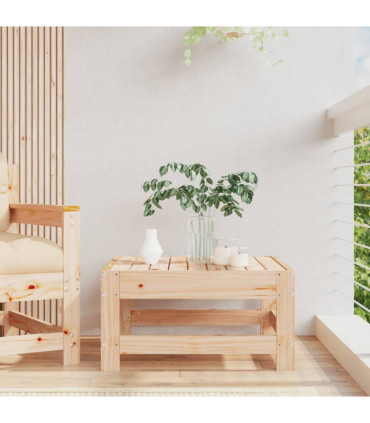 vidaXL Garden Footstool Solid Wood Pine