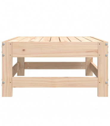 vidaXL Garden Footstool Solid Wood Pine