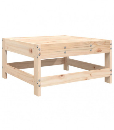 vidaXL Garden Footstool Solid Wood Pine