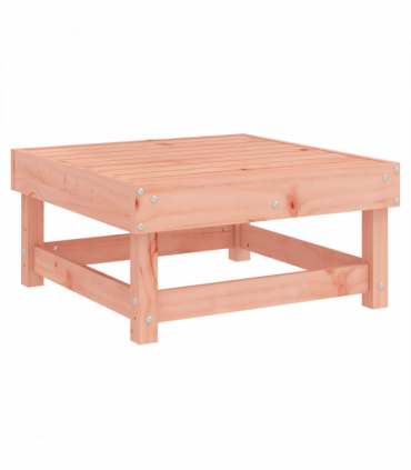 vidaXL Garden Footstool with Cushion Solid Wood Douglas