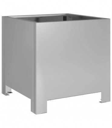 vidaXL Garden Planter 30x30x30 cm Galvanised Steel