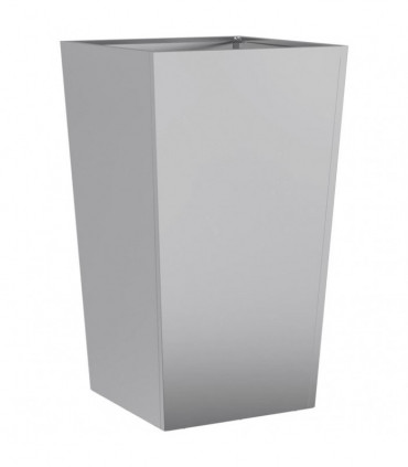 vidaXL Garden Planter 45x45x75 cm Galvanised Steel