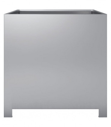 vidaXL Garden Planter 50x50x50 cm Galvanised Steel