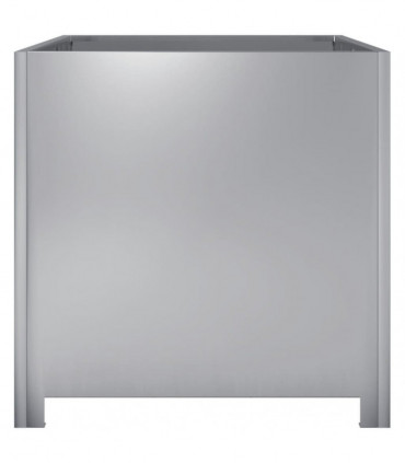 vidaXL Garden Planter 50x50x50 cm Galvanised Steel