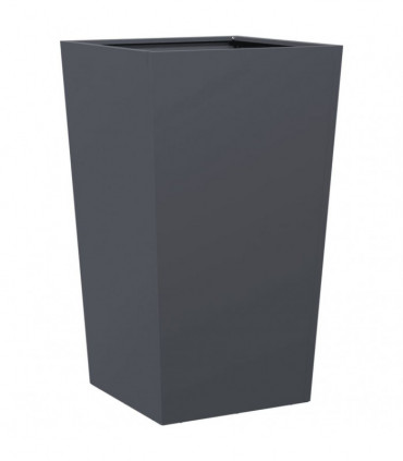 vidaXL Garden Planter Anthracite 45x45x75 cm Steel