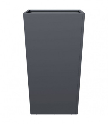 vidaXL Garden Planter Anthracite 45x45x75 cm Steel