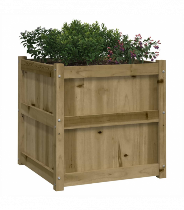 vidaXL Garden Planters 2 pcs Impregnated Wood Pine