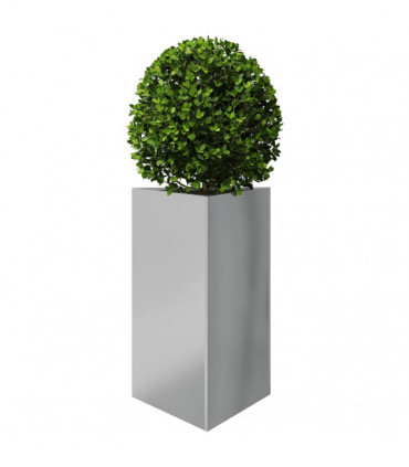 vidaXL Garden Planters 2 pcs Triangular 50x43x75 cm Galvanized Steel