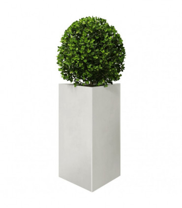 vidaXL Garden Planters 2 pcs Triangular 50x43x75 cm Stainless Steel