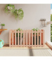 vidaXL Garden Raised Bed with Fence Design 150x50x70 cm Solid Wood Douglas