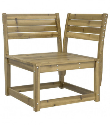 vidaXL Garden Sofa Corner 73x73x78 cm Impregnated Wood Pine