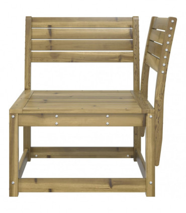 vidaXL Garden Sofa Corner 73x73x78 cm Impregnated Wood Pine