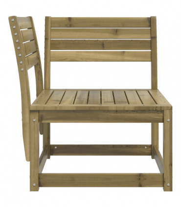 vidaXL Garden Sofa Corner 73x73x78 cm Impregnated Wood Pine