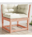 vidaXL Garden Sofa Corner with Cushions 73x73x78 cm Solid Wood Douglas