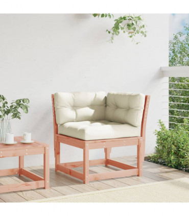 vidaXL Garden Sofa Corner with Cushions 73x73x78 cm Solid Wood Douglas
