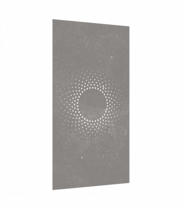 vidaXL Garden Wall Decoration 105x55 cm Corten Steel Sun Design