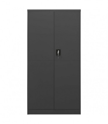 vidaXL Locker Cabinet Anthracite 90x40x180 cm Steel