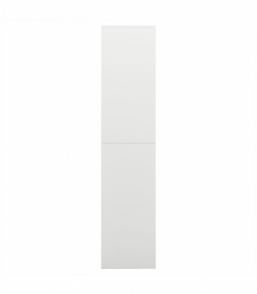 vidaXL Locker Cabinet White 90x40x180 cm Steel