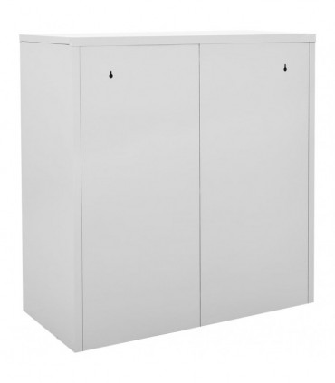 vidaXL Locker Cabinets 5 pcs Light Grey and Green 90x45x92.5 cm Steel