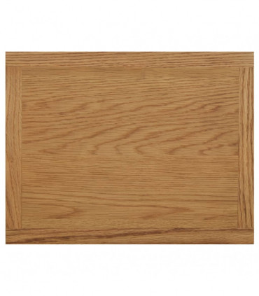 vidaXL Magazine Table 45x35x55 cm Solid Oak Wood