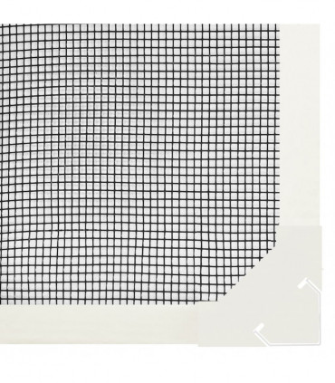vidaXL Magnetic Insect Screen for Windows White 130x150 cm