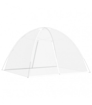 vidaXL Mosquito Net Mongolia with Doors 220 Mesh White 200x180x135 cm