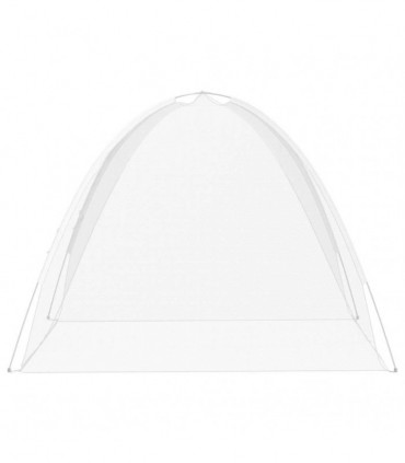 vidaXL Mosquito Net Mongolia with Doors 220 Mesh White 200x180x135 cm