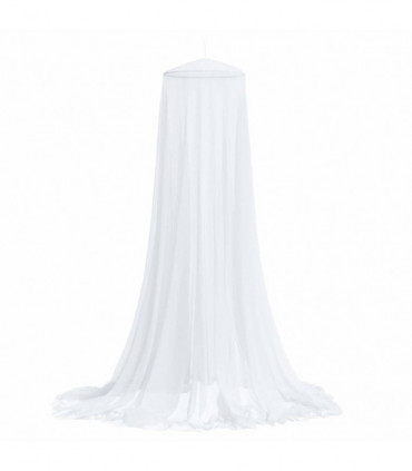 vidaXL Mosquito Net for Bed 220 Mesh White 56x56x220 cm